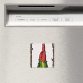 XII Der verhasste Mann, Tarot-Karte Magnet (In Situ (Geschirrspüler))