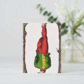 XII Der verhasste Mann, Tarot-Karte Postkarte (Stehend Vorderseite)