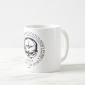XII Skulled Kaffee-Tasse - 11oz Kaffeetasse (VorderseiteRechts)