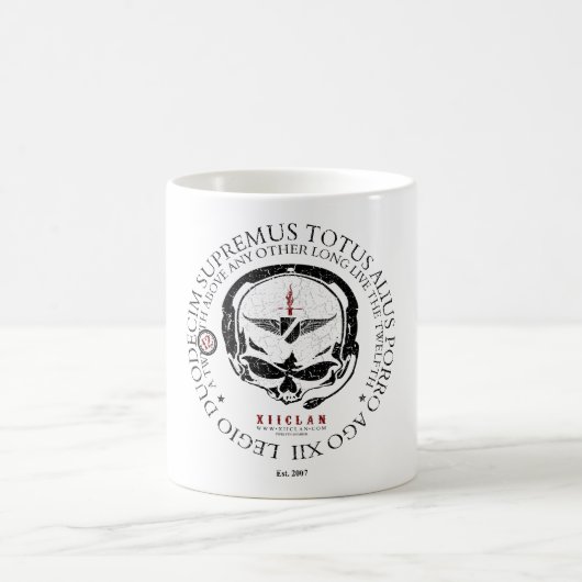 XII Skulled Kaffee-Tasse - 11oz Kaffeetasse (Mittel)