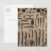 XIII Stein, Glasschmuck, also Kalifornien Postkarte (Vorne/Hinten)