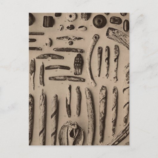 XIII Stein, Glasschmuck, also Kalifornien Postkarte (Vorderseite)