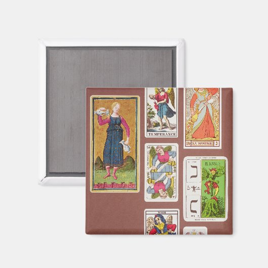 XIIII Temperance Magnet (Vorderseite/Rückseite)