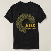 XIIX Bootcamp Race Track Retro Premium T-Shirt (Design vorne)