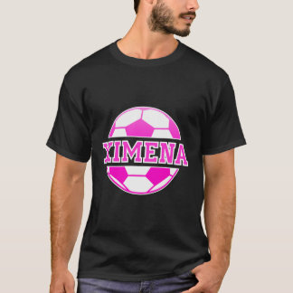 Ximena Name Girls Soccer Fußballsport Fan T-Shirt