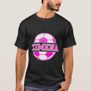 Ximena Name Girls Soccer Fußballsport Fan T-Shirt