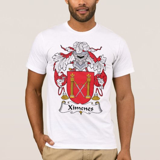 Ximenes Familienwappen T-Shirt (Vorderseite)