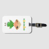 XIN CHÀO! Vietnam Gepäckanhänger (Vorderseite (Horizontal))