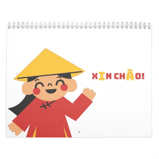 XIN CHÀO! Vietnam-Kalender Kalender (Titelbild)