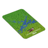 Xin'anjiang China-Karte Magnet (Rechte Seite)