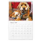 Xine’s Pack of Strays & Others Calendar Kalender (Feb 2027)