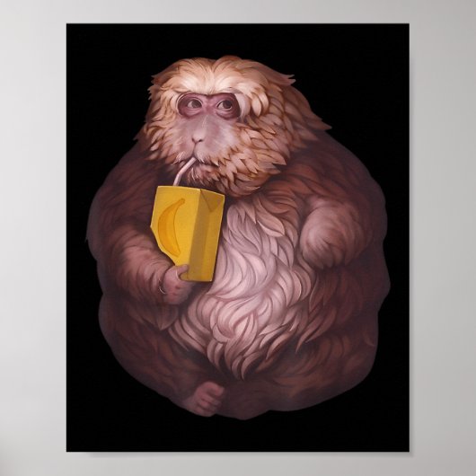 Xing Xing Affen-Meme – Lustiges virales Design  Poster (Vorne)