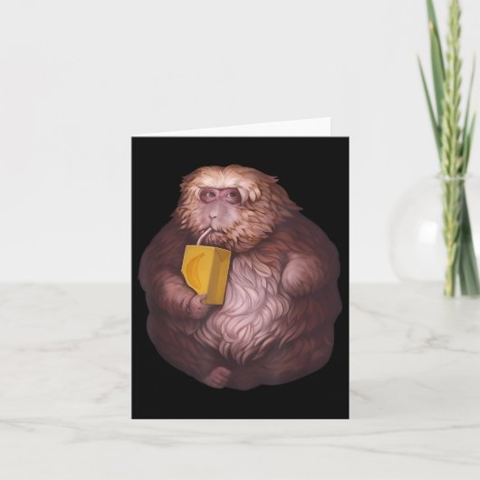 Xing Xing Monkey Meme - Funny Viral Design Karte (Vorderseite)