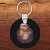 Xing Xing Monkey Meme – Funny Viral Design Schlüsselanhänger (Vorderseite)