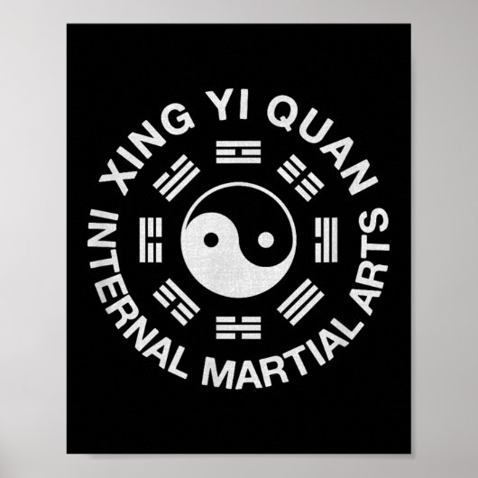 Xingyi Internal Martial Arts  Poster (Vorne)