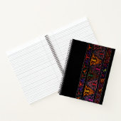 Xinjiang Embroidery Border Notizblock (Innenseite)