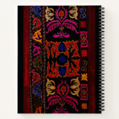 Xinjiang Embroidery Geometric Notizblock (Rückseite)