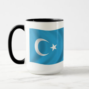 Xinjiang Uigur Flagge Tasse