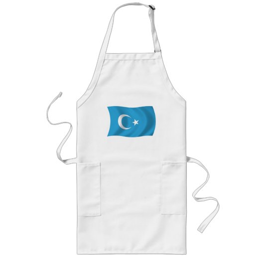 Xinjianj Uigur Flag Schürze (Vorne)