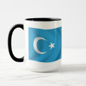 Xinjianj Uigur Flag Tasse (Links)