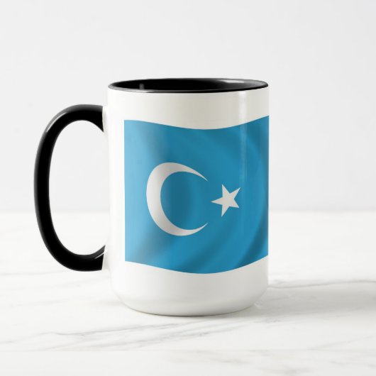 Xinjianj Uigur Flag Tasse (Links)
