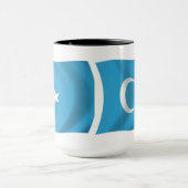 Xinjianj Uigur Flag Tasse (Zentrum)