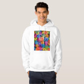Xinxiang China City Map Hoodie (Vorne ganz)