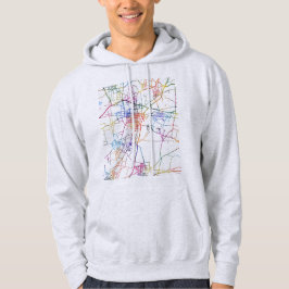 Xinxiang China City Map Hoodie