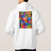 Xinxiang China Stadtplan Hoodie (Rückseite)