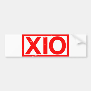 Xio Briefmarke Autoaufkleber