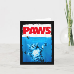 Xiongings Paws Cat and Mouse Top, Niedliche lustig Karte