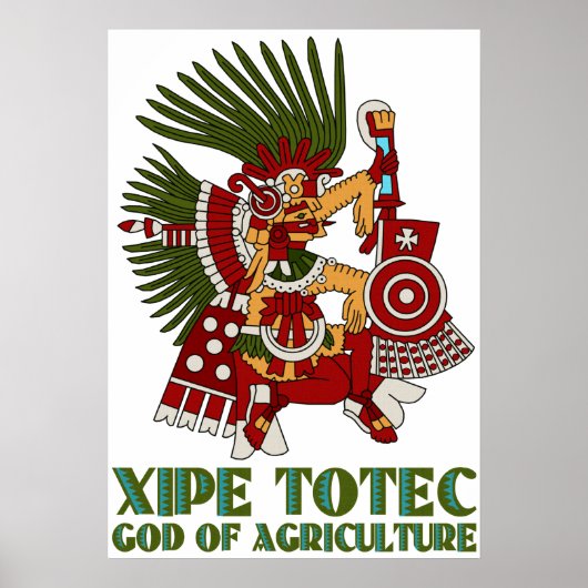 Xipe Totec Poster (Vorne)