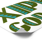 Xipe Totec Poster (Ecke)