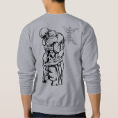 Xiphos ließ das innere Tier… Sweatshirt (Rückseite)