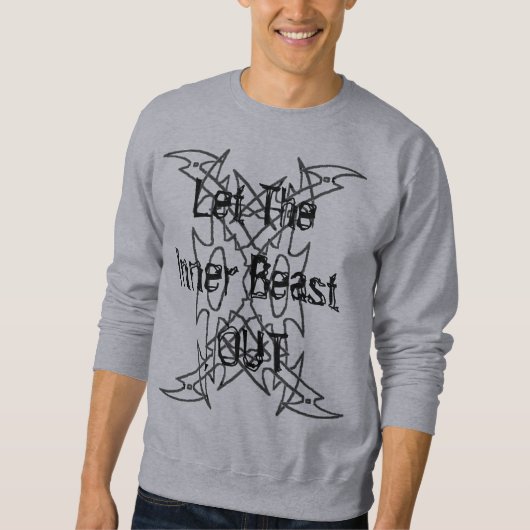 Xiphos ließ das innere Tier… Sweatshirt (Vorderseite)