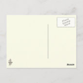 Xiuhtecuhtli Aztec Toter Gott Postkarte (Rückseite)