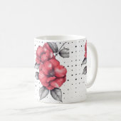 XJ Camellia Design Classic Tasse (VorderseiteRechts)