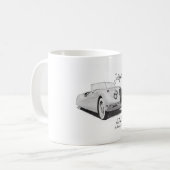 XK 120 gerade für den Spaß von ihm! Kaffeetasse (Vorderseite Links)