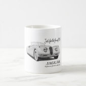 XK 120 gerade für den Spaß von ihm! Kaffeetasse (Mittel)