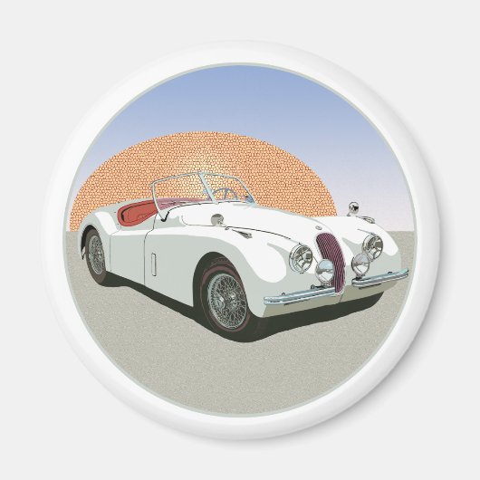 XK-120 MAGNET (Vorne)