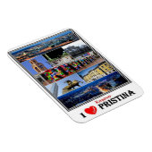 XK Kosovo - Pristina - Magnet (Rechte Seite)