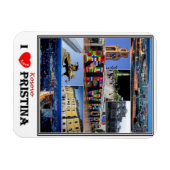 XK Kosovo - Pristina - Magnet (Horizontal)