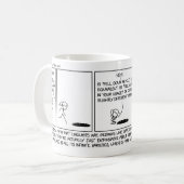 xkcd linguist Spaß - Georgetown OLE Kaffeetasse (Vorderseite Links)