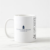 xkcd linguist Spaß - Georgetown OLE Kaffeetasse (Links)