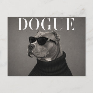XL American Bully Luxus-Mode Postkarte