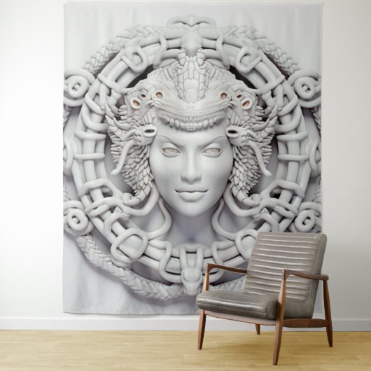 XL Classic Medusa Tapestry Wandteppich (Beispiel)