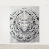 XL Classic Medusa Tapestry Wandteppich (Vorderseite)