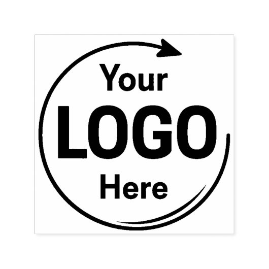 XL großes benutzerdefiniertes Firmenlogo Permastempel (Design)