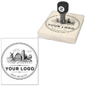 XL-Logo für Großunternehmen Gummistempel (Stempel)