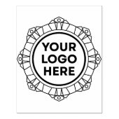 XL-Logo für Großunternehmen Gummistempel (Prägung)